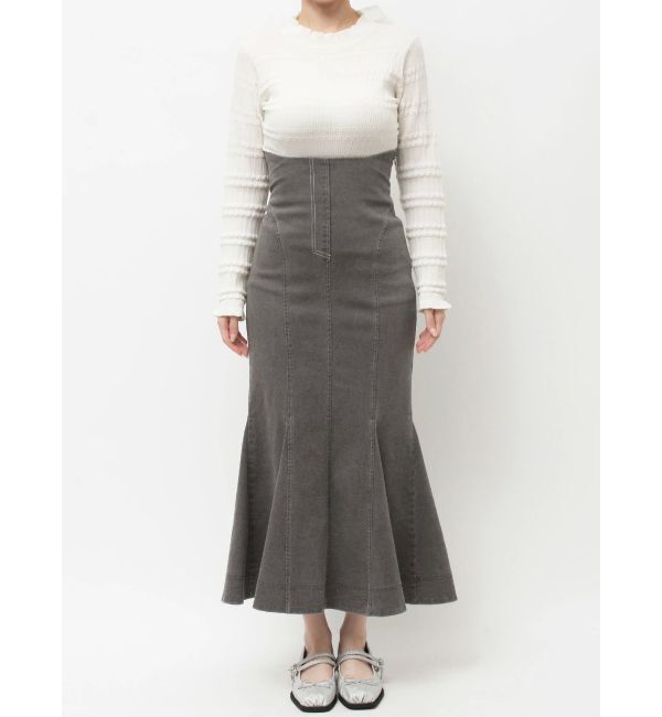 dazzlin「バックレースアップスイッチングマーメイドスカート」|スカート|