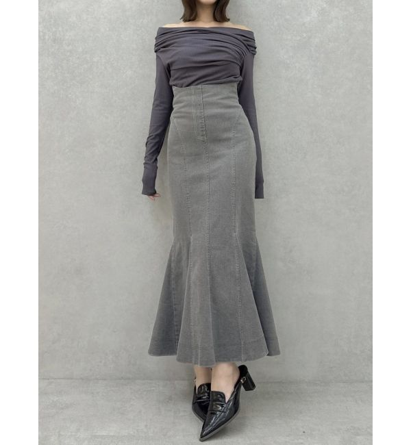 dazzlin「バックレースアップスイッチングマーメイドスカート」|スカート|