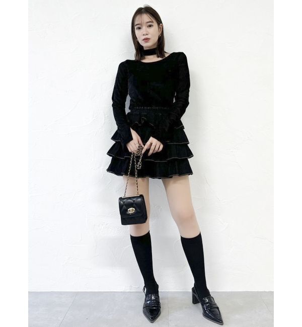 dazzlin「バリエシアーカットトップス」|Tシャツ・カットソー|