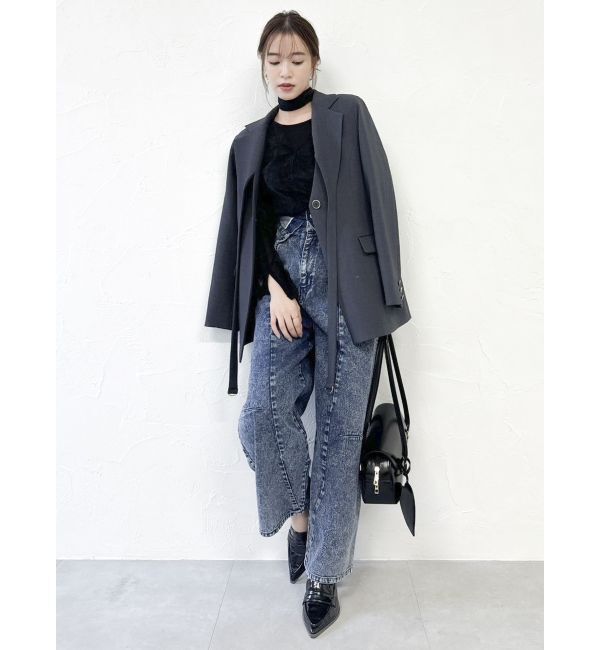 dazzlin「バリエシアーカットトップス」|Tシャツ・カットソー|