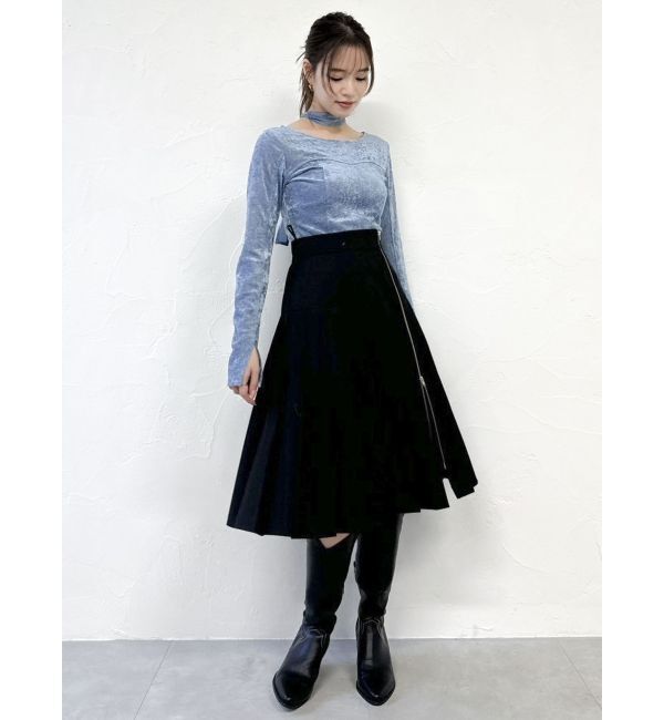 dazzlin「バリエシアーカットトップス」|Tシャツ・カットソー|