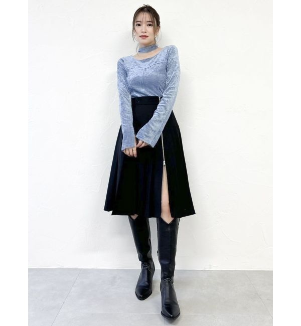 dazzlin「バリエシアーカットトップス」|Tシャツ・カットソー|