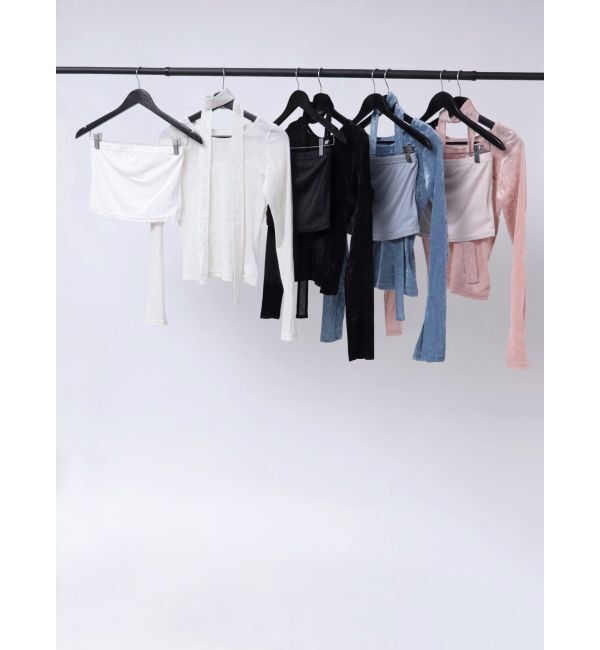 dazzlin「バリエシアーカットトップス」|Tシャツ・カットソー|