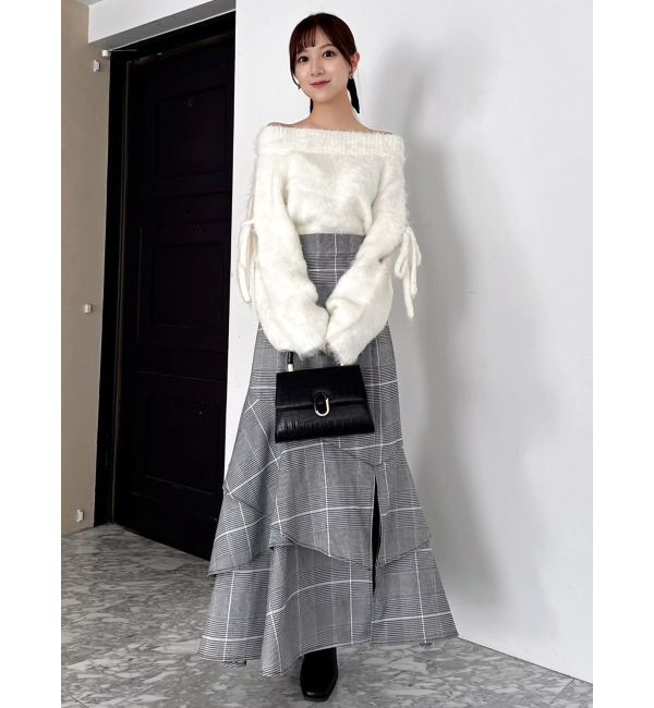 dazzlin「ルミナスカラーオフショルニット」|ニット・セーター|