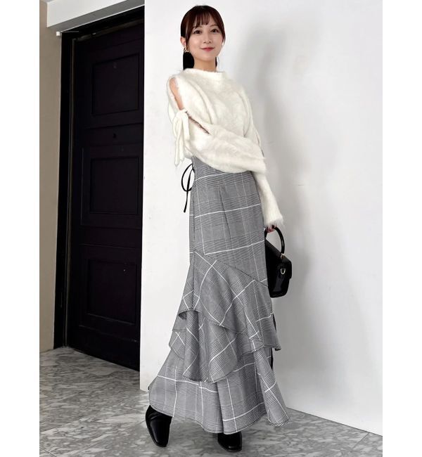 dazzlin「ルミナスカラーオフショルニット」|ニット・セーター|