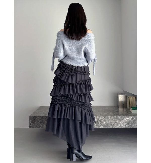 dazzlin「ルミナスカラーオフショルニット」|ニット・セーター|