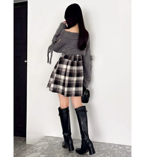 dazzlin「ルミナスカラーオフショルニット」|ニット・セーター|