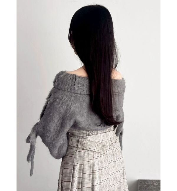 dazzlin「ルミナスカラーオフショルニット」|ニット・セーター|