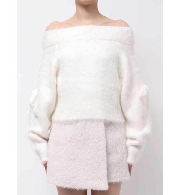 dazzlin「ルミナスカラーオフショルニット」|ニット・セーター|