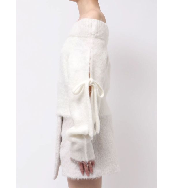 dazzlin「ルミナスカラーオフショルニット」|ニット・セーター|