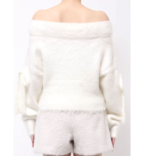 dazzlin「ルミナスカラーオフショルニット」|ニット・セーター|