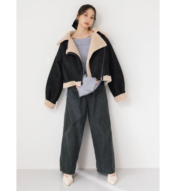 dazzlin「ルミナスカラーオフショルニット」|ニット・セーター|