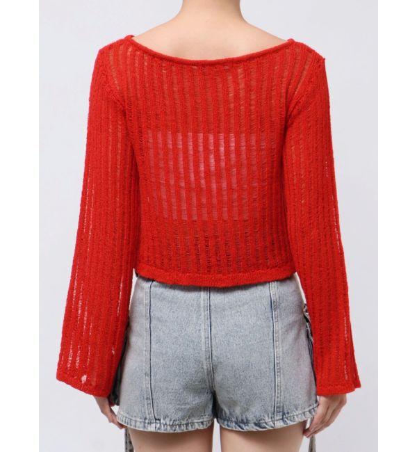 EMODA「レイヤードシアーニット」|ニット・セーター|