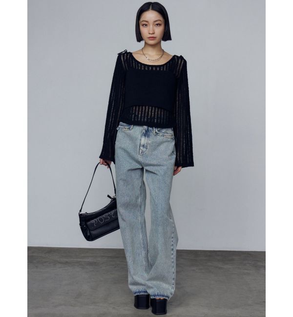 EMODA「レイヤードシアーニット」|ニット・セーター|