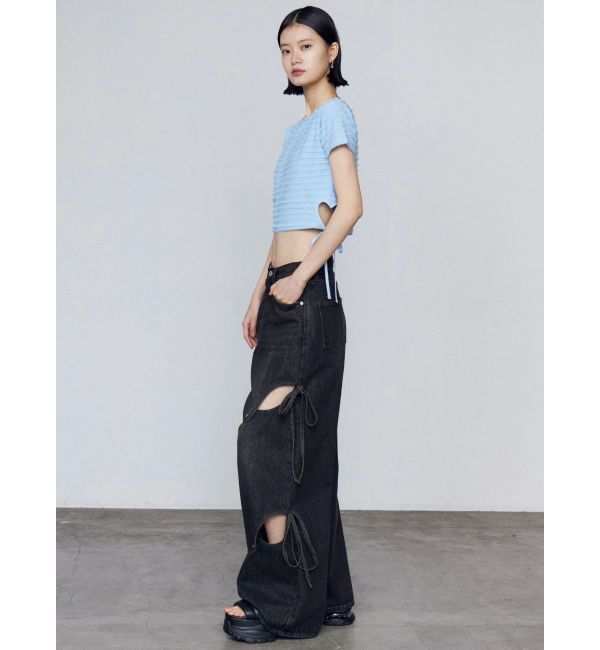 EMODA「サイドハートオープントップス」|Tシャツ・カットソー|