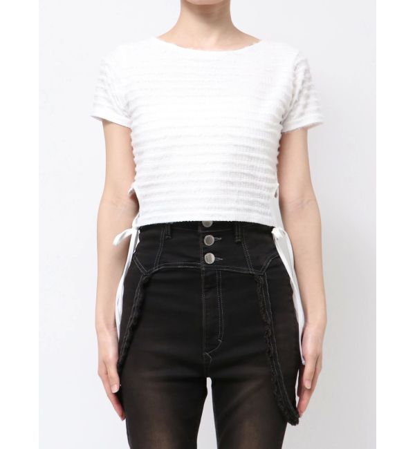 EMODA「サイドハートオープントップス」|Tシャツ・カットソー|