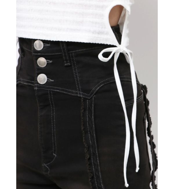 EMODA「サイドハートオープントップス」|Tシャツ・カットソー|