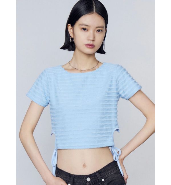 EMODA「サイドハートオープントップス」|Tシャツ・カットソー|