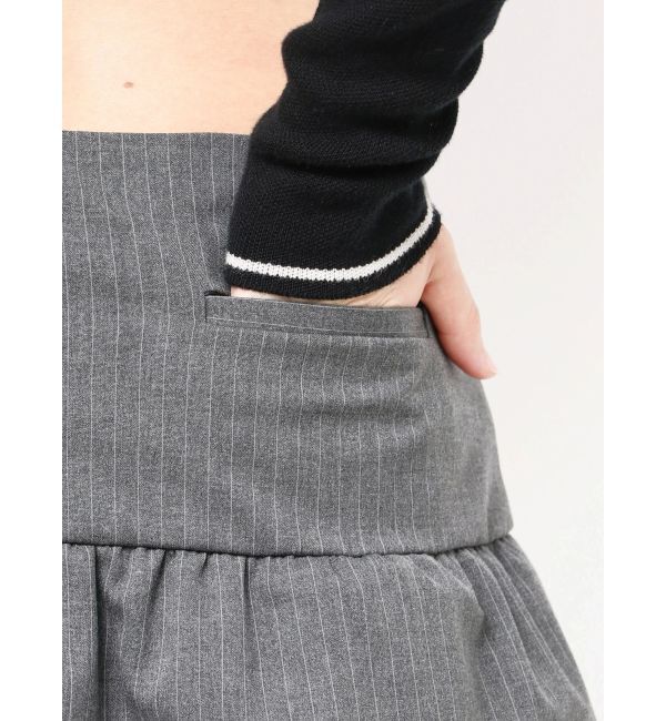 EMODA「ティアードフリルミニスカート」|スカート|