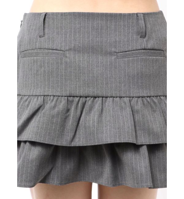 EMODA「ティアードフリルミニスカート」|スカート|