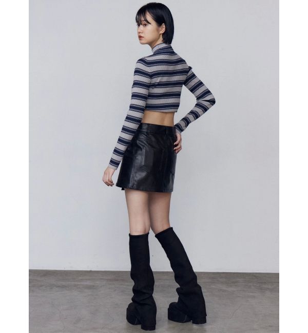 EMODA「アシンメトリーラップスカート」|スカート|