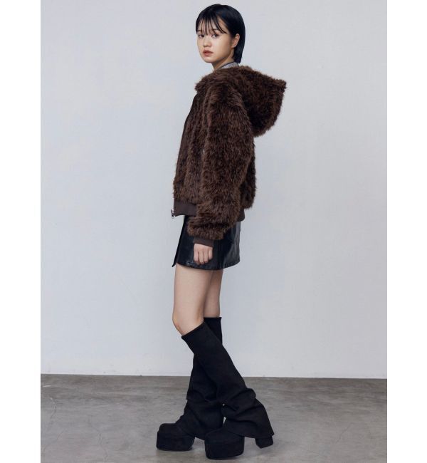 EMODA「アシンメトリーラップスカート」|スカート|