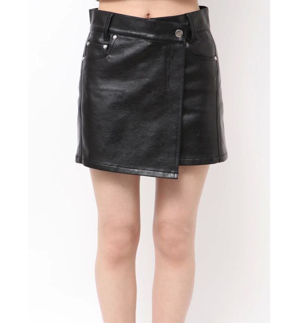 EMODA「アシンメトリーラップスカート」|スカート|