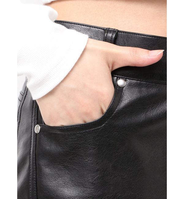 EMODA「アシンメトリーラップスカート」|スカート|