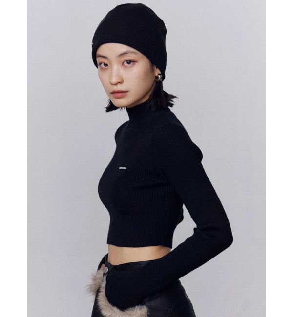 EMODA「ハイネッククロップニット」|ニット・セーター|