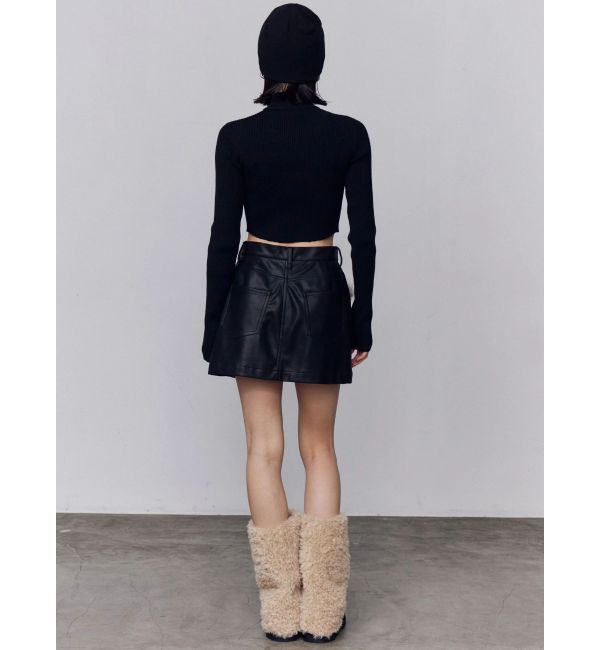 EMODA「ハイネッククロップニット」|ニット・セーター|