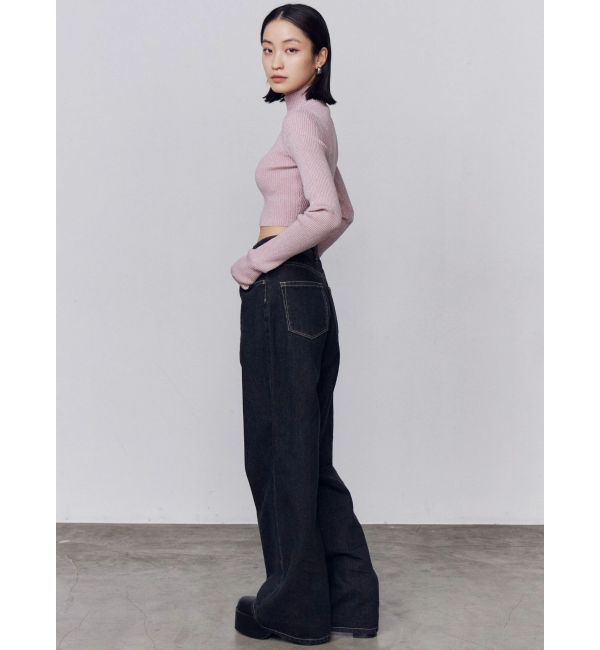 EMODA「ハイネッククロップニット」|ニット・セーター|