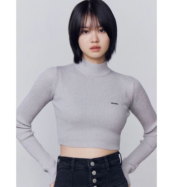 EMODA「ハイネッククロップニット」|ニット・セーター|