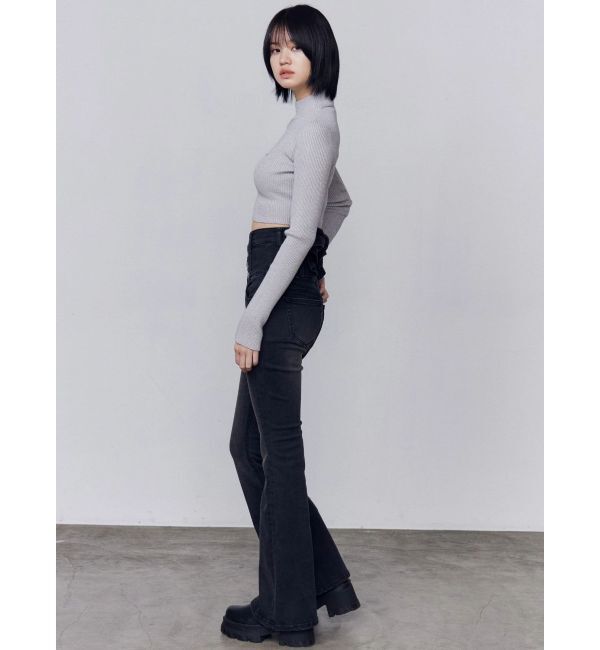 EMODA「ハイネッククロップニット」|ニット・セーター|
