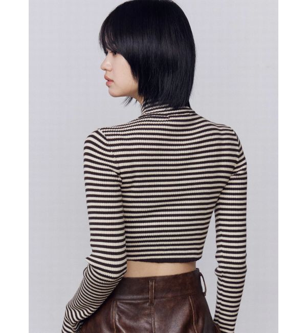 EMODA「ハイネッククロップニット」|ニット・セーター|