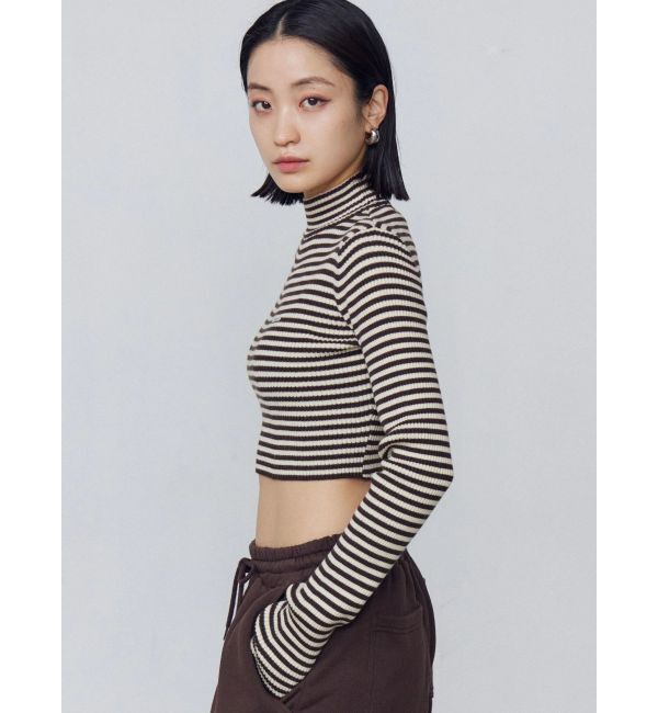 EMODA「ハイネッククロップニット」|ニット・セーター|