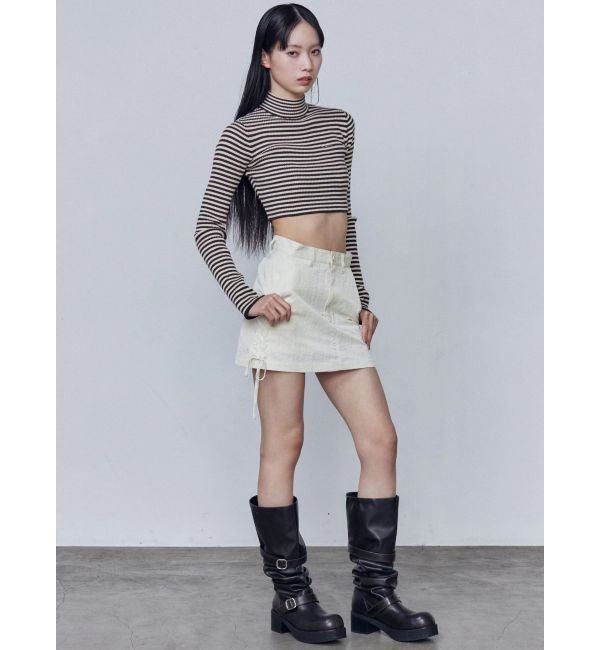 EMODA「ハイネッククロップニット」|ニット・セーター|