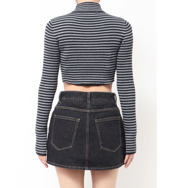 EMODA「ハイネッククロップニット」|ニット・セーター|