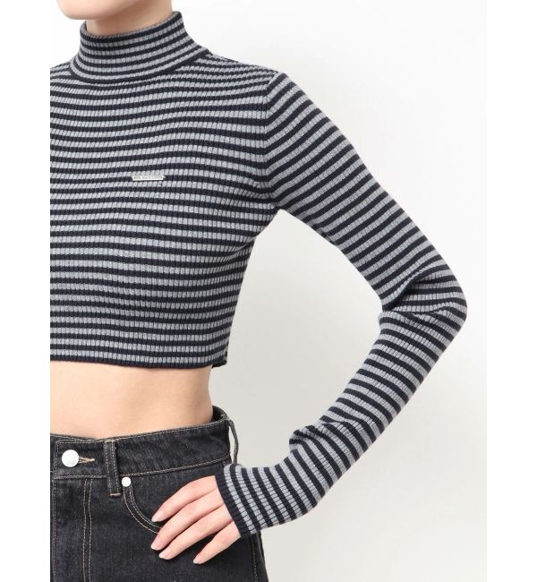 EMODA「ハイネッククロップニット」|ニット・セーター|