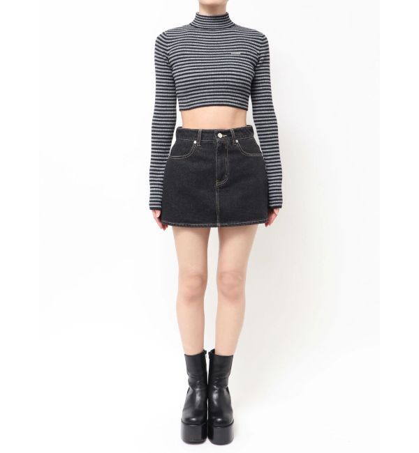 EMODA「ハイネッククロップニット」|ニット・セーター|