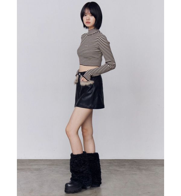 EMODA「ハイネッククロップニット」|ニット・セーター|