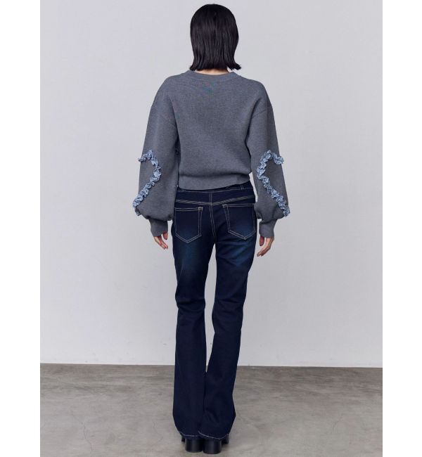 EMODA「ギャザーハートニット」|ニット・セーター|