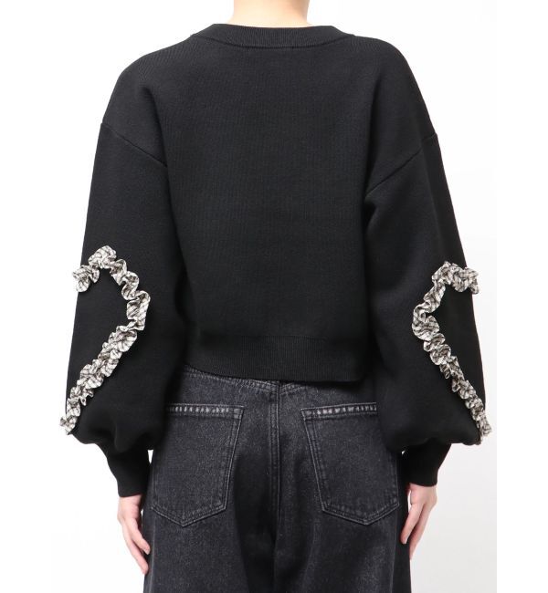 EMODA「ギャザーハートニット」|ニット・セーター|