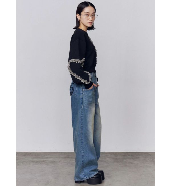 EMODA「ギャザーハートニット」|ニット・セーター|