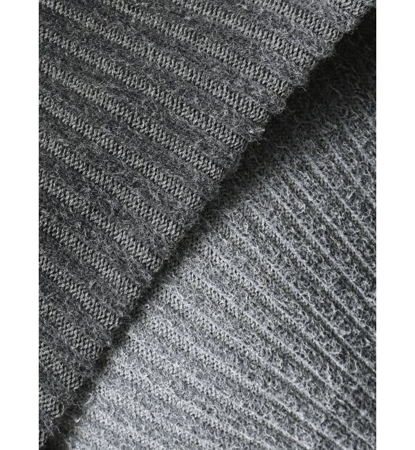 EMODA「カットウォッシュドプレーティングジップニット」|ニット・セーター|