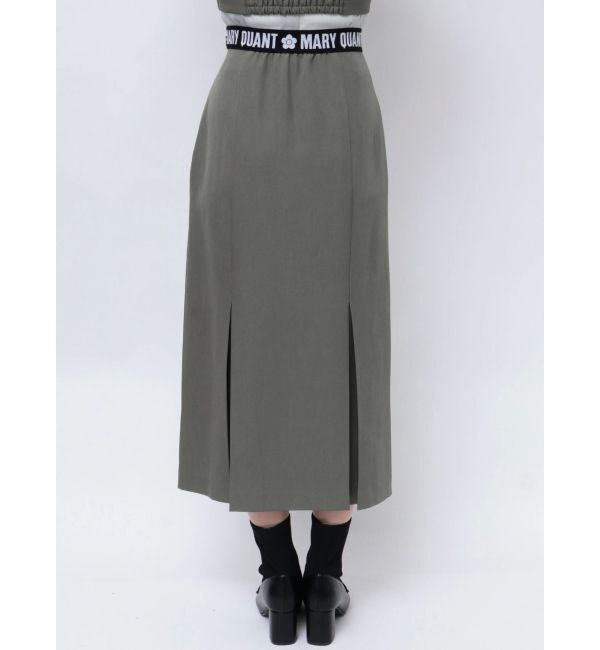 MERCURYDUO「【MARY QUANTコラボ】サイドロゴナロースカート【セットアップ着用可】」|スカート|