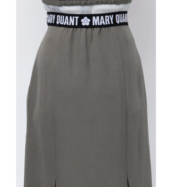 MERCURYDUO「【MARY QUANTコラボ】サイドロゴナロースカート【セットアップ着用可】」|スカート|