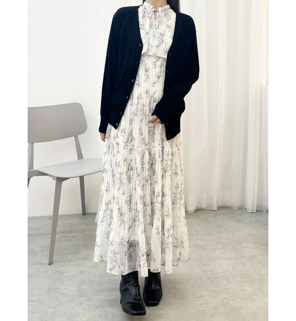 MERCURYDUO「BASICカラーカーディガン」|カーディガン|