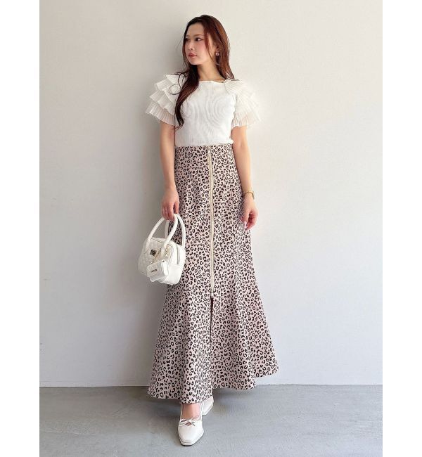 MERCURYDUO「フロントZIPマーメイドスカート」|スカート|