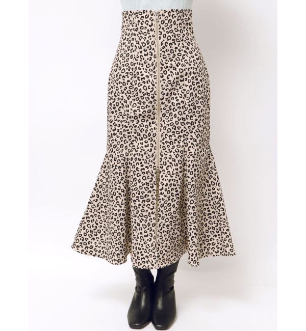 MERCURYDUO「フロントZIPマーメイドスカート」|スカート|