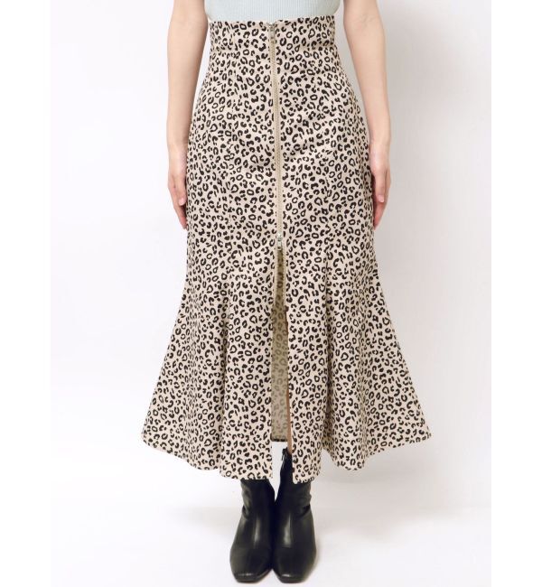 MERCURYDUO「フロントZIPマーメイドスカート」|スカート|